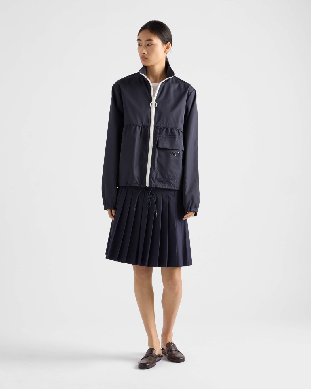 Pra* 25ss re-nylon blouson jacket