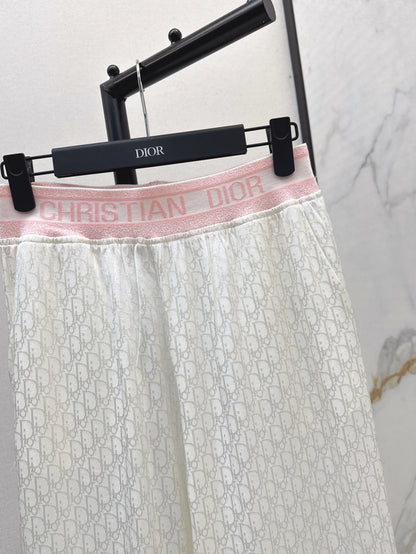 D*r 25ss oblique jacquard pants