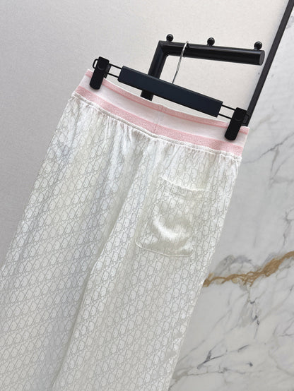 D*r 25ss oblique jacquard pants