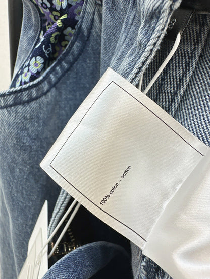 C*nel 25ss cropped denim jacket