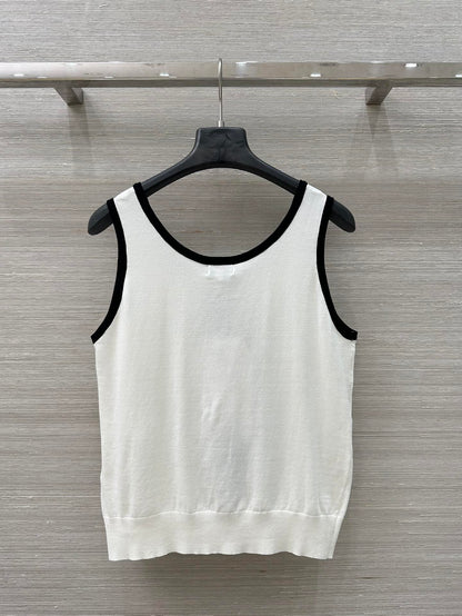 C*nel 25ss knitted vest