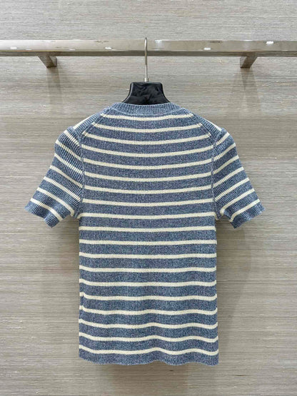 D*r 25ss Cropped Short-Sleeved Sweater