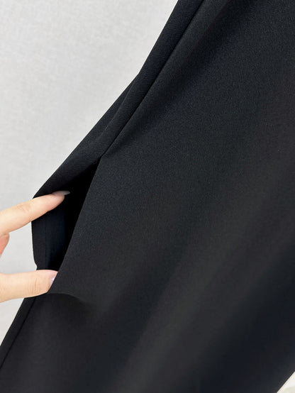 M*u 25ss color-blocked trim dress