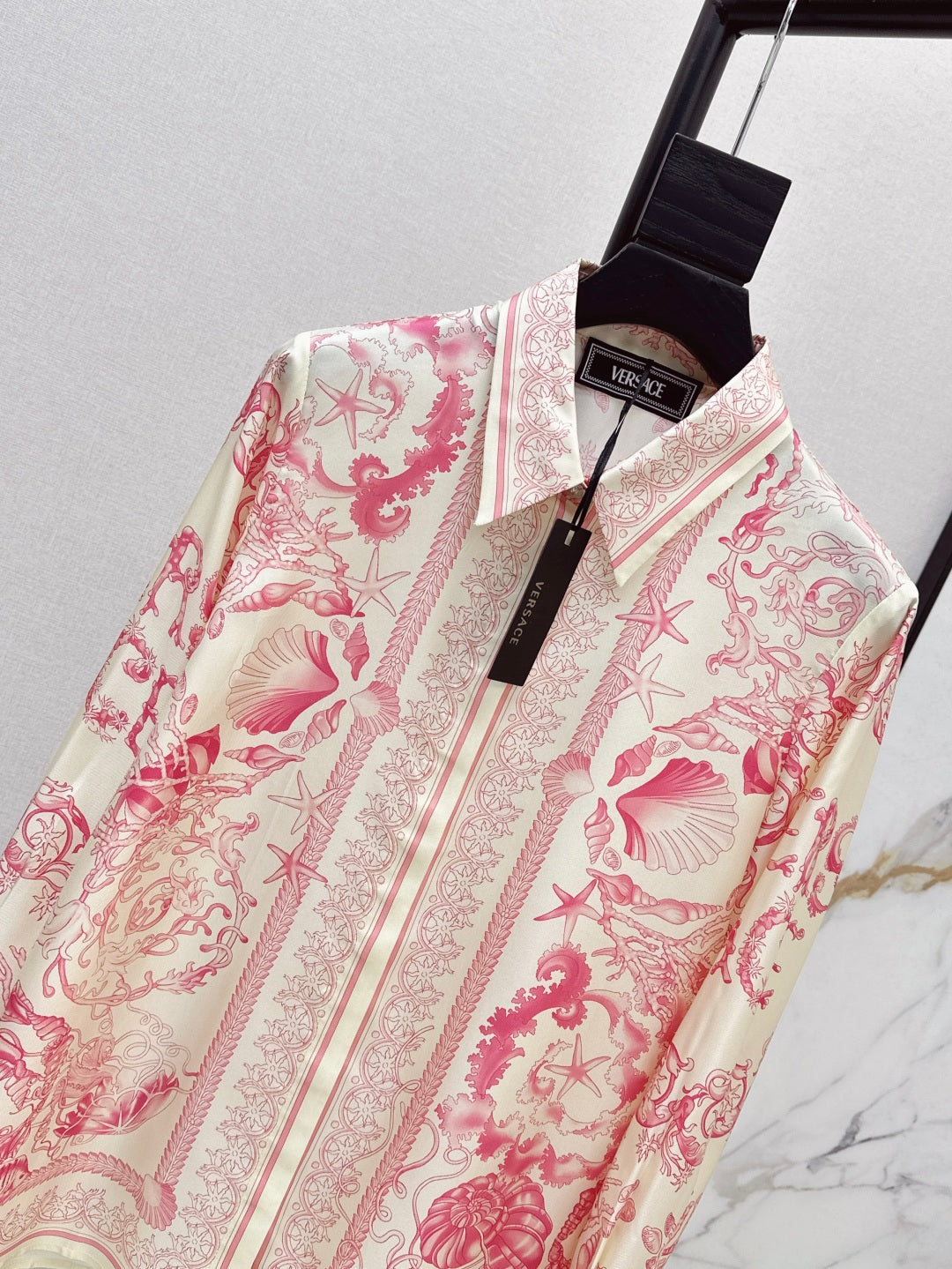 Versa* barocco silk shirt