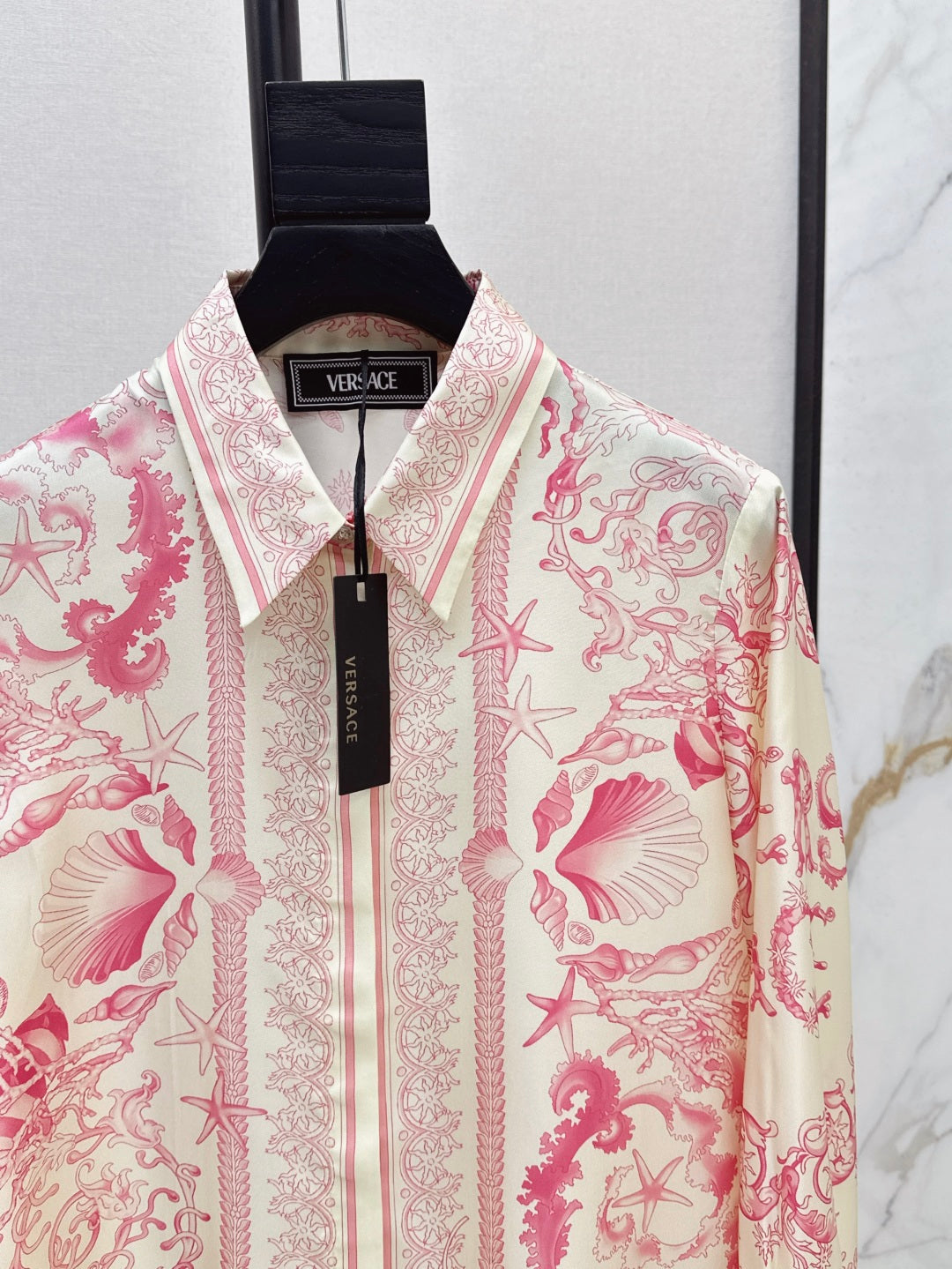 Versa* barocco silk shirt