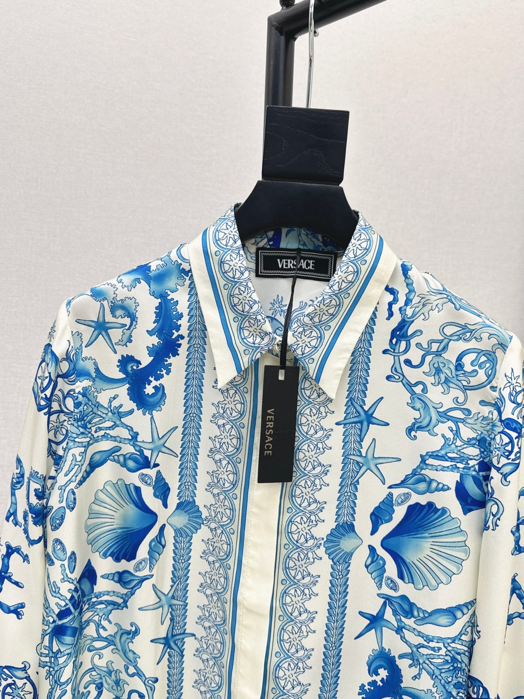 Versa* barocco silk shirt