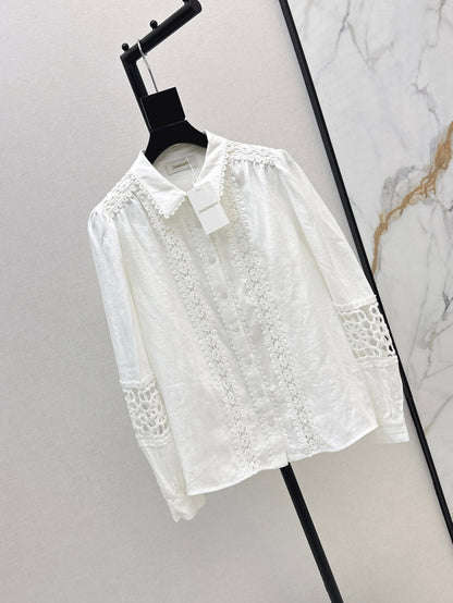 Zim* 25ss embroidered linen pants