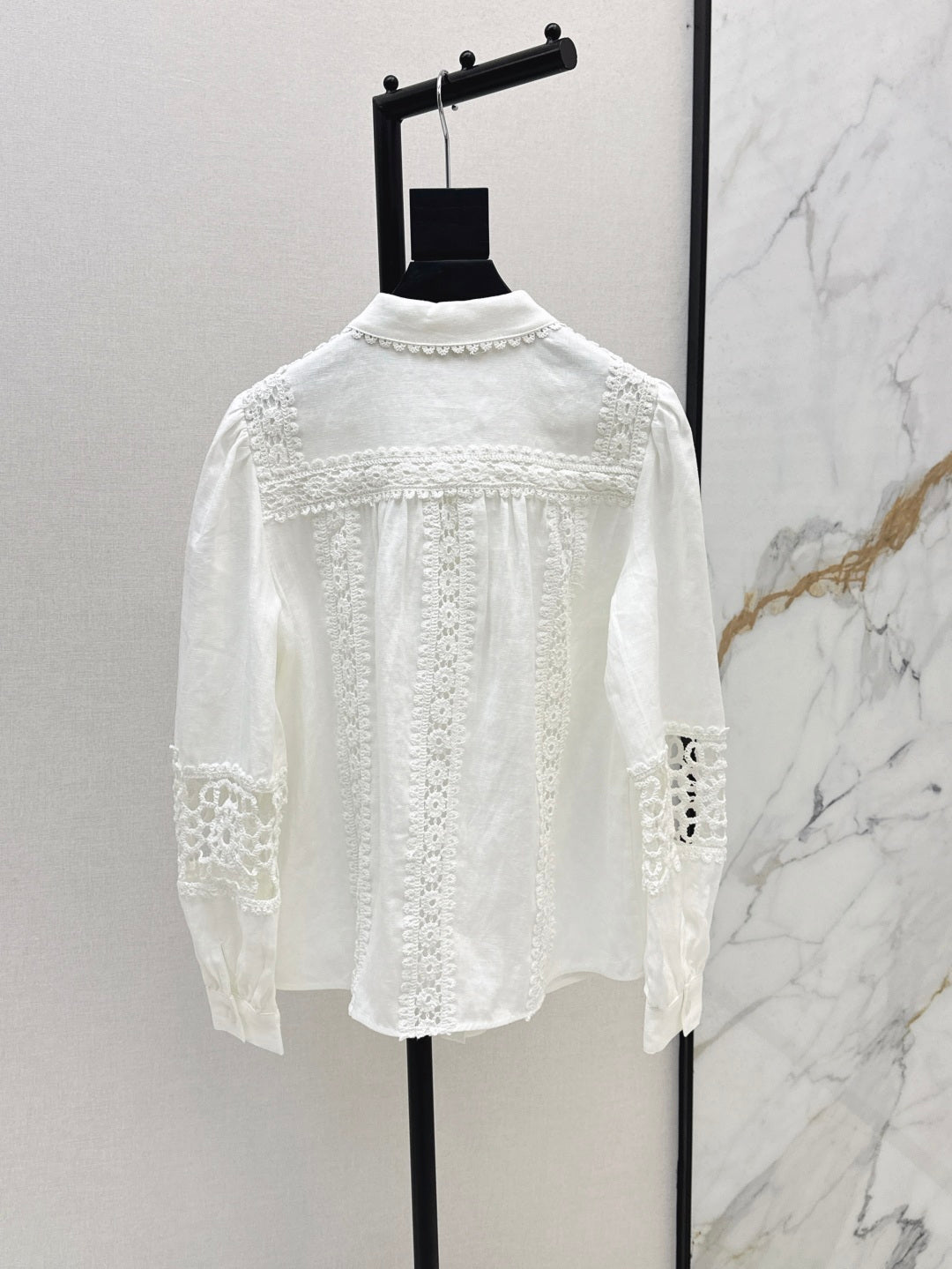 Zim* 25ss embroidered linen pants