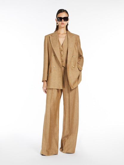 MaxM* 25ss linen blazer