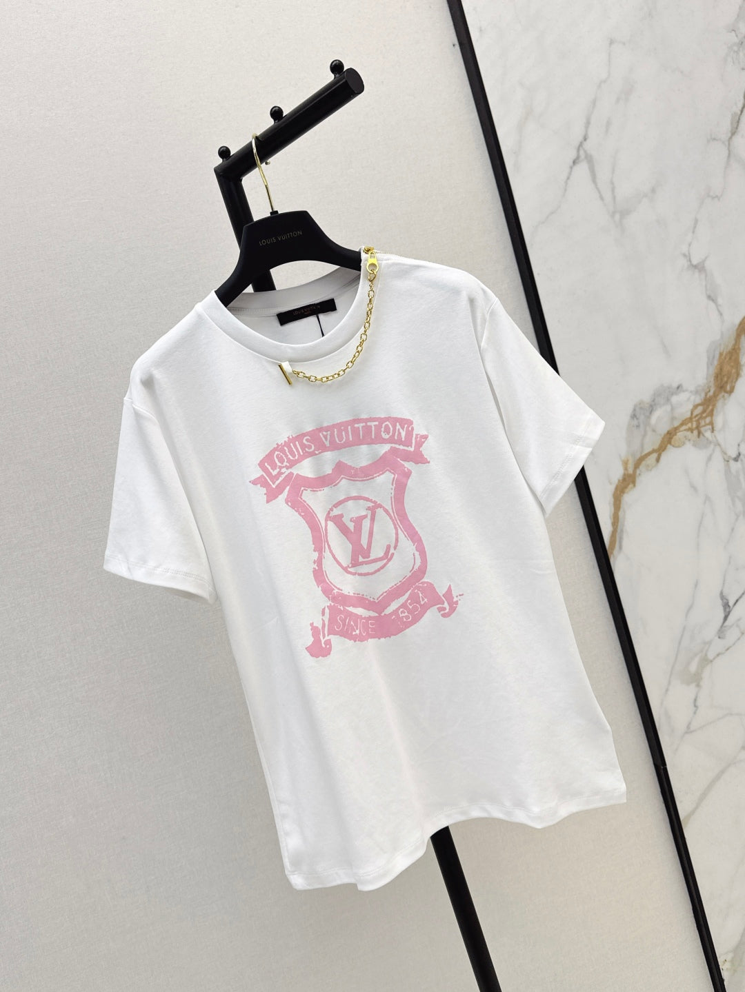 Loui* 25ss Signature Zipper Detail T-Shirt