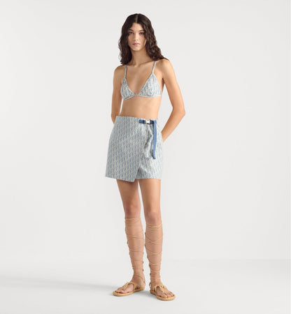 D*r 25ss oblique jacquard skort