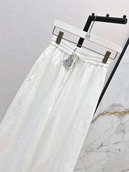 Loe* 25ss anagram cropped denim pants
