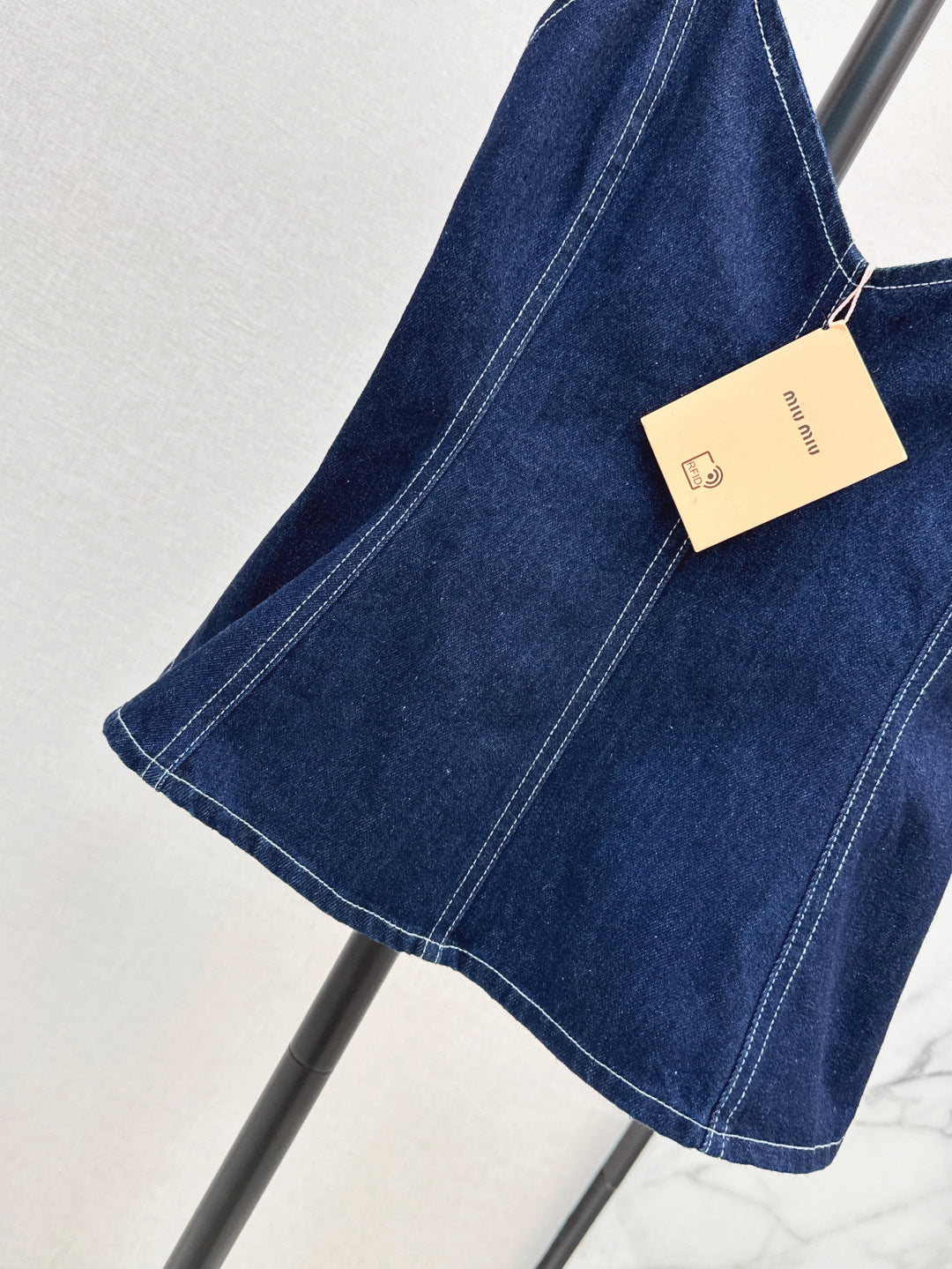 M*u 25ss denim cami top