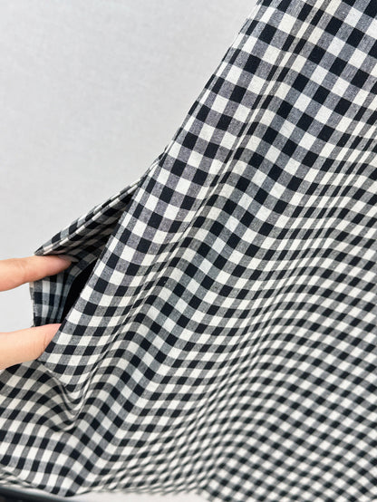 M*u 25ss check mini-dress
