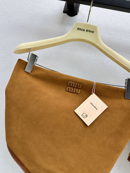 M*u 25ss suede bandana top