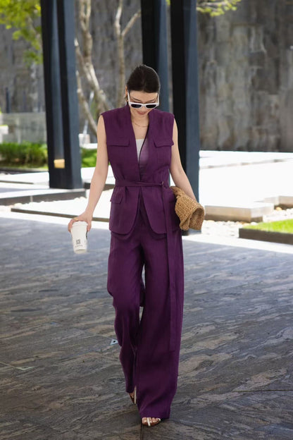 Brune*C 25ss Linen suit