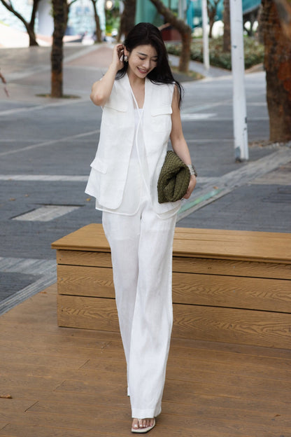 Brune*C 25ss Linen suit