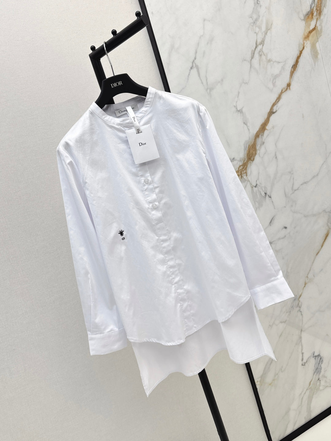 D*r 25ss bee embroidered long blouse