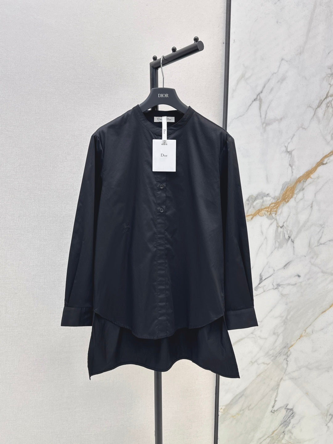D*r 25ss bee embroidered long blouse