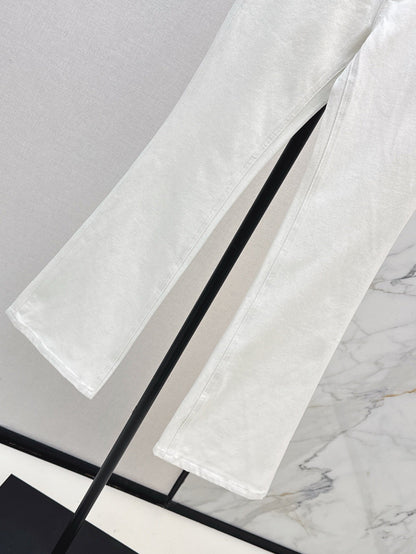 C*nel 25ss embroidered pocket jeans