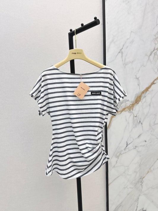M*u 25ss boat neck top