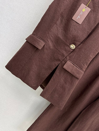 Lor*P 25ss linen matching set