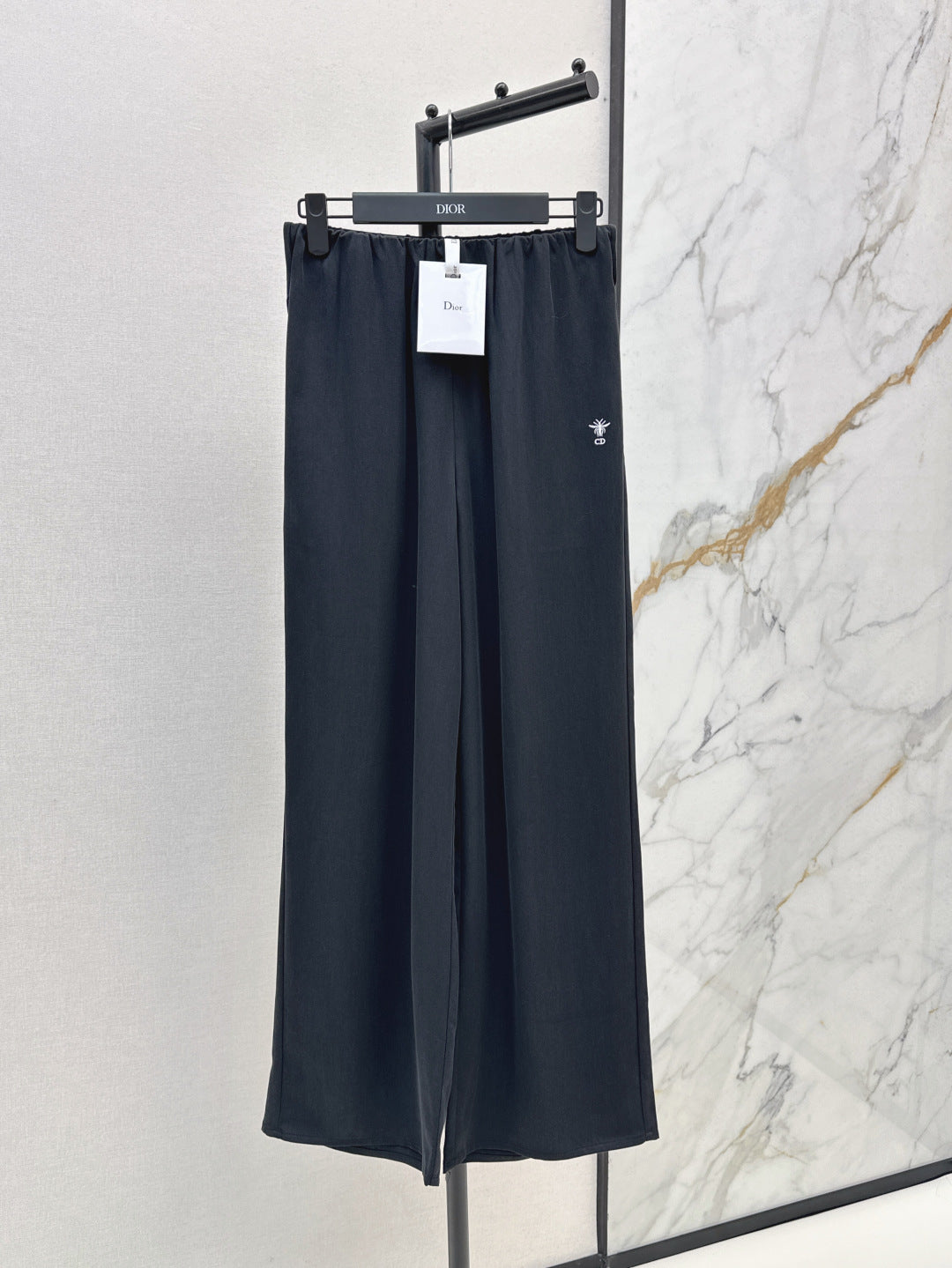 D*r 25ss bee embroidered straight pants