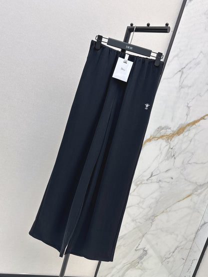 D*r 25ss bee embroidered straight pants