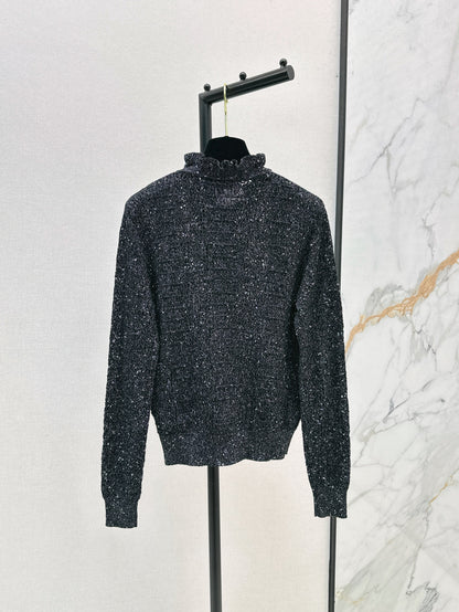 C*nel 25ss hollow macrame cardigan