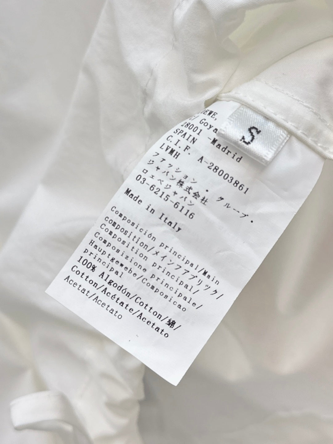 Pra* 25ss cotton belted dress