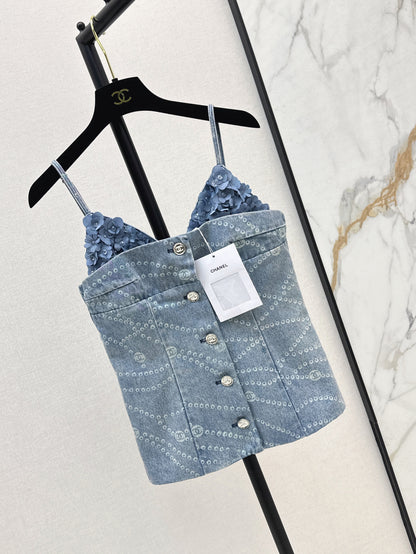 C*nel 25ss denim top