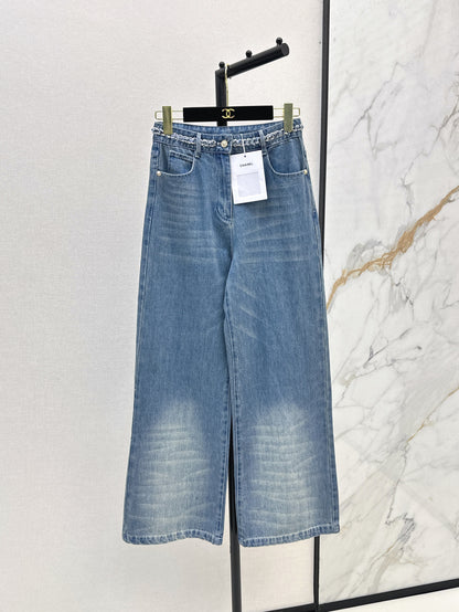 C*nel 25ss braided waistline jeans