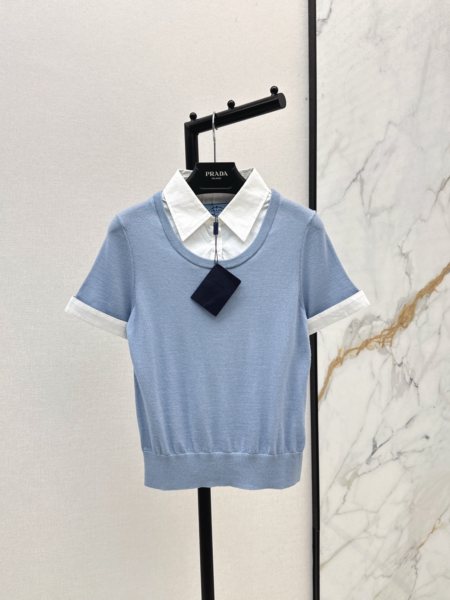 Pra* 25ss knit top