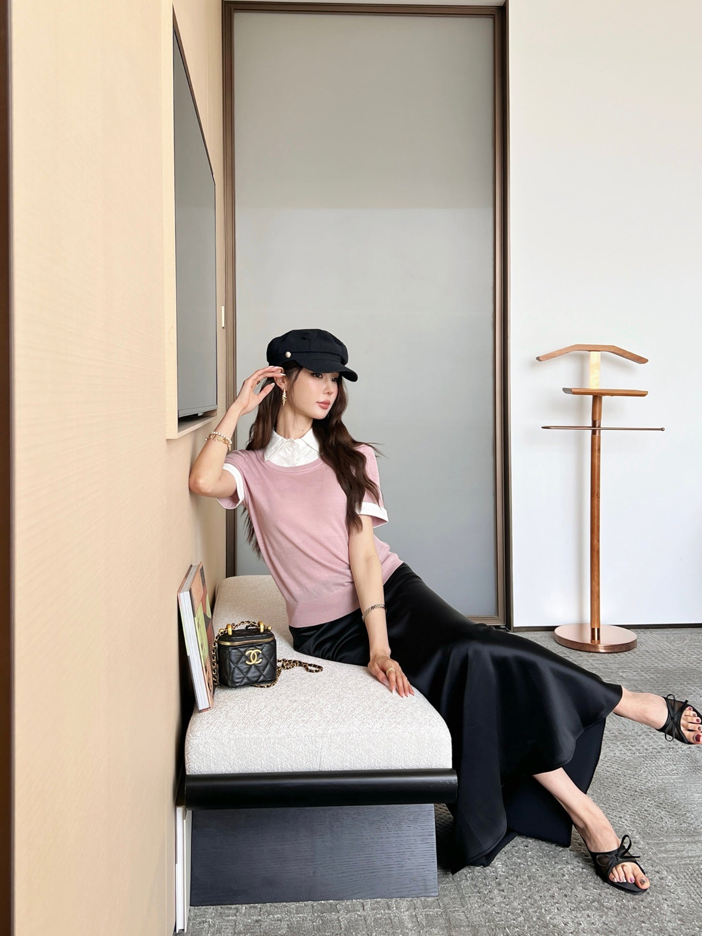 Pra* 25ss knit top