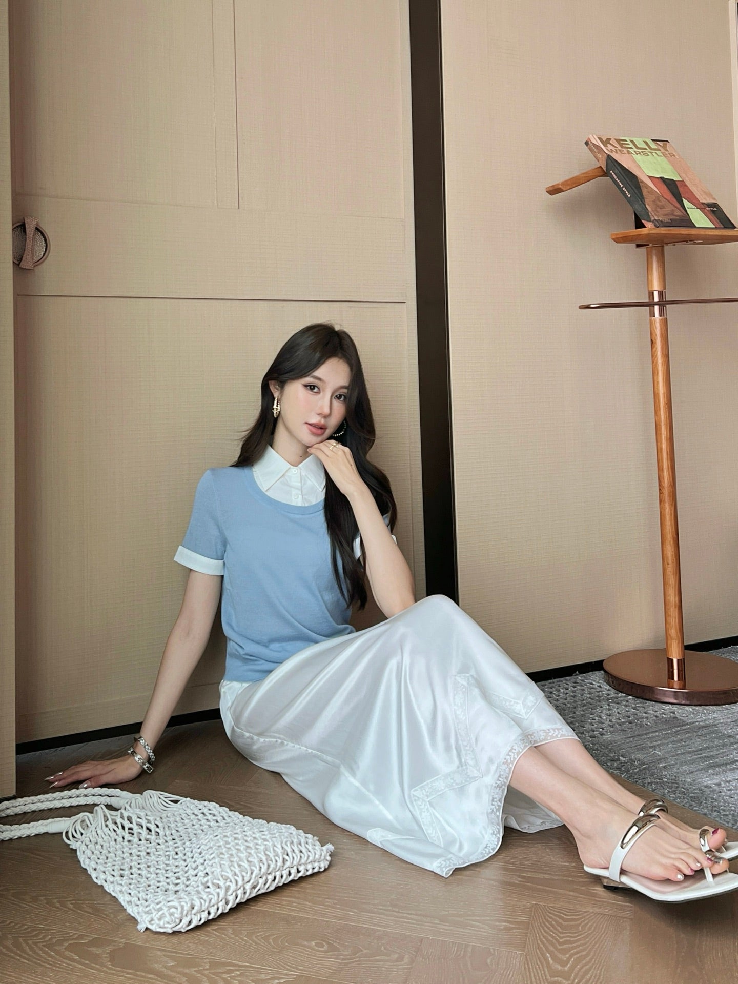 Pra* 25ss knit top