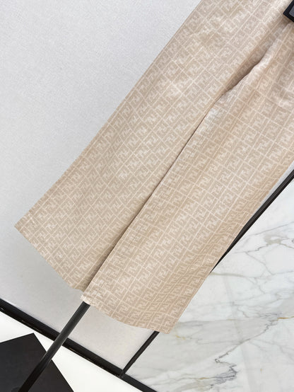 Fd* 25ss FF printed pants