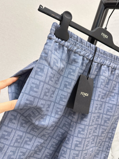 Fd* 25ss FF printed pants