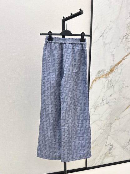 Fd* 25ss FF printed pants
