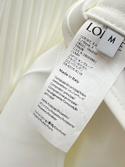 Loe* 25ss ruffled mini dress